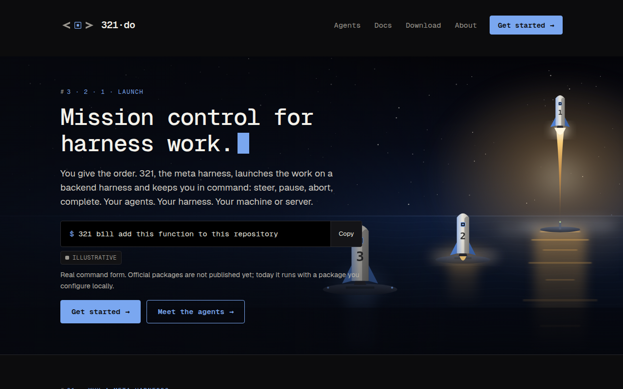 321.do - mission control for harness work